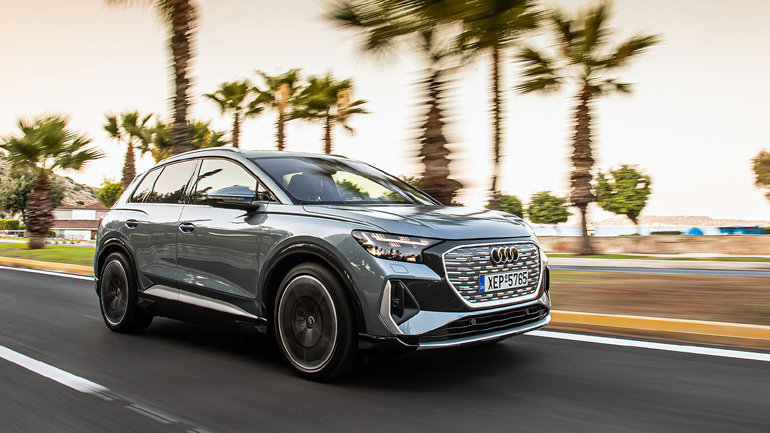 Η πρώτη επαφή με το Audi Q4 e-tron ήταν συναρπαστική